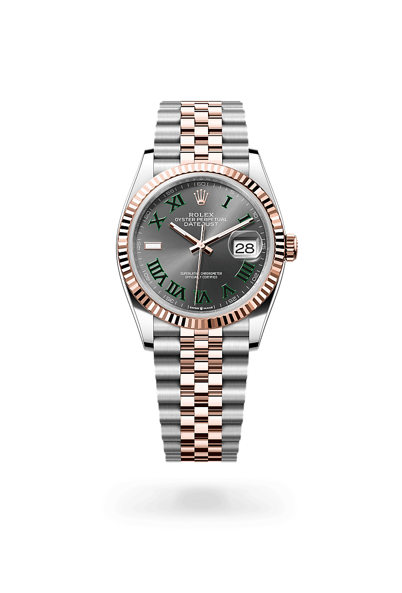 Rolex Datejust 36 Herrenuhr (M126231-0029) Oyster, 36 mm, Edelstahl Oystersteel und Everose-Gold
