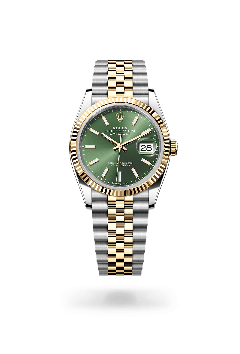 Rolex Datejust 36 Herrenuhr (M126233-0057) Oyster, 36 mm, Edelstahl Oystersteel und Gelbgold