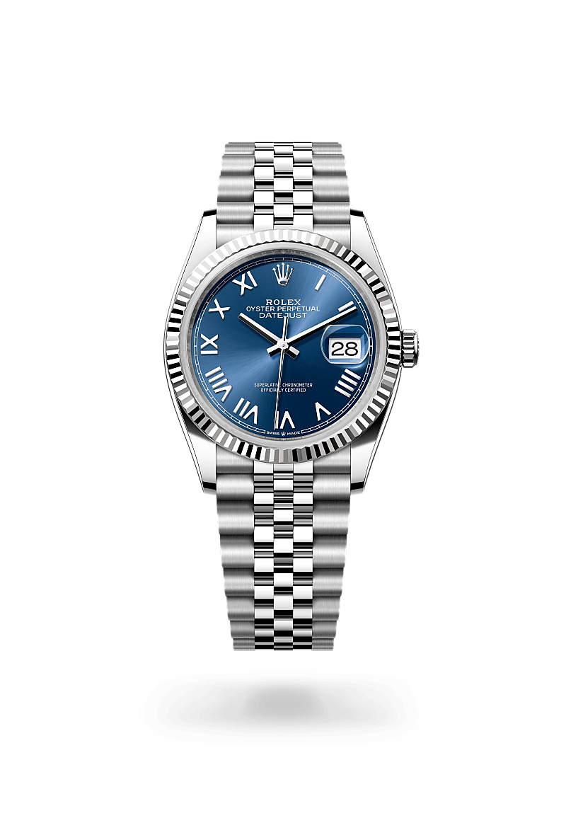 Rolex Datejust 36 Herrenuhr (M126234-0069) Oyster, 36 mm, Edelstahl Oystersteel und Weißgold