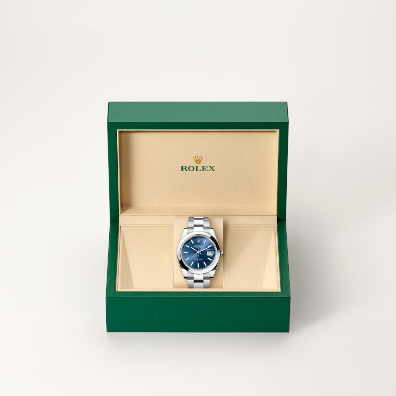 Rolex Datejust 41 126300 Herrenuhr Bild 3