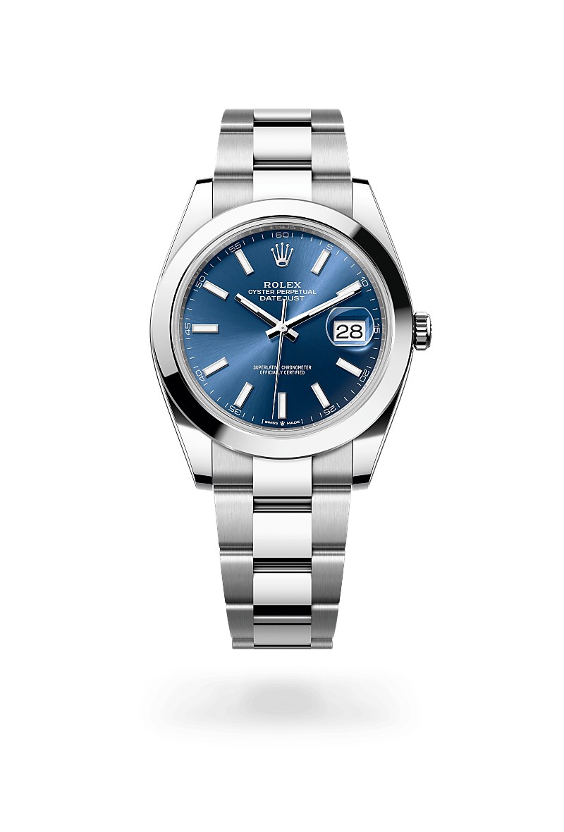 Rolex Datejust 41 Herrenuhr (M126300-0001) Oyster, 41 mm, Edelstahl Oystersteel