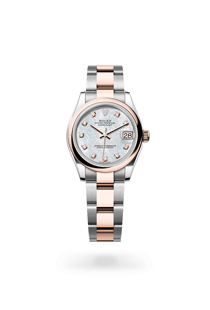 Rolex Datejust 31 Herrenuhr (M278241-0025) Oyster, 31 mm, Edelstahl Oystersteel und Everose-Gold