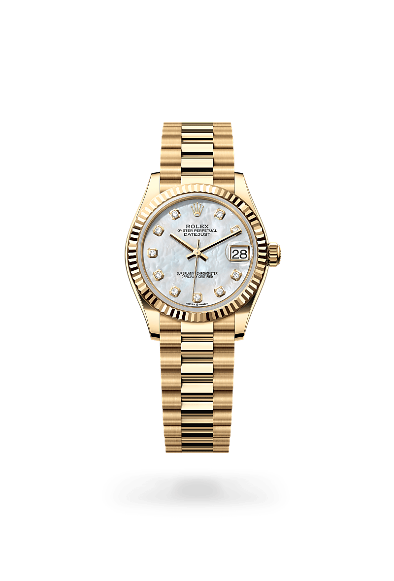 Rolex Datejust 31 Herrenuhr (M278278-0010) Oyster, 31 mm, Gelbgold